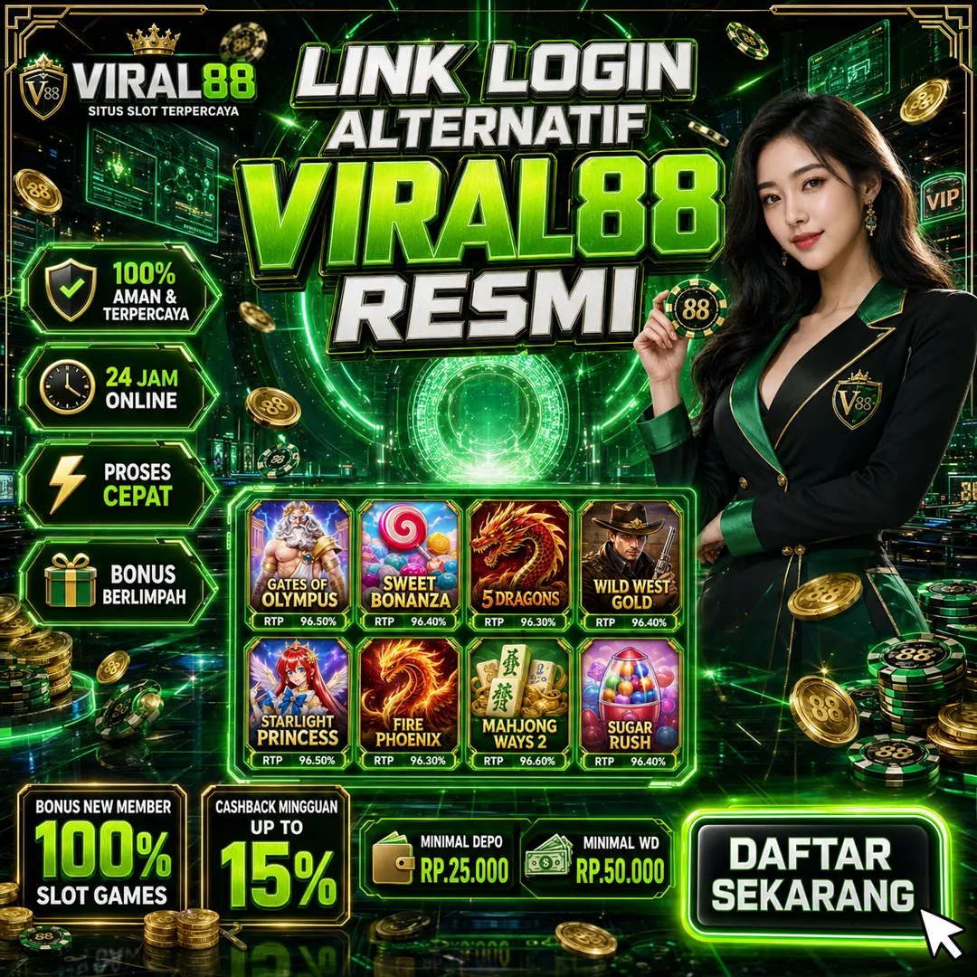 VIRAL88 situs slot resmi dan agen togel akses gampang anti blokir